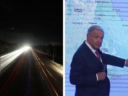 El Presidente López Obrador explicó que para evitar más apagones se avanza para generar en energía todo el sistema.EFE / SUN / ARCHIVO