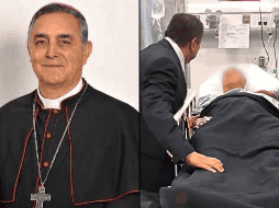 El obispo Salvador Rangel reapareció tras su desaparición e internamiento hospitalario. ESPECIAL/Facebook