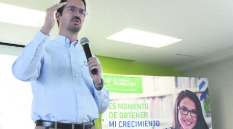 Con visión. José Manuel Sánchez, director de vinculación empresarial, presentó los beneficios para los empleadores. EL INFORMADOR / K. Gómez