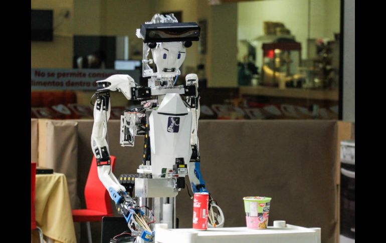 Golem III participará en el torneo de robótica en el Estado de México y la RoboCup en Japón. ESPECIAL / www.dgcs.unam.mx