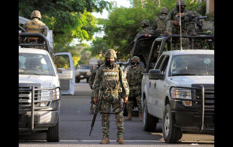 Personal naval es agredido con armas de fuego, reportan. EL INFORMADOR / ARCHIVO