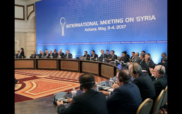Este jueves inician las nuevas rondas de negociaciones sobre Siria en la ciudad de Astaná, Kazajistán. AFP / S. Filippov