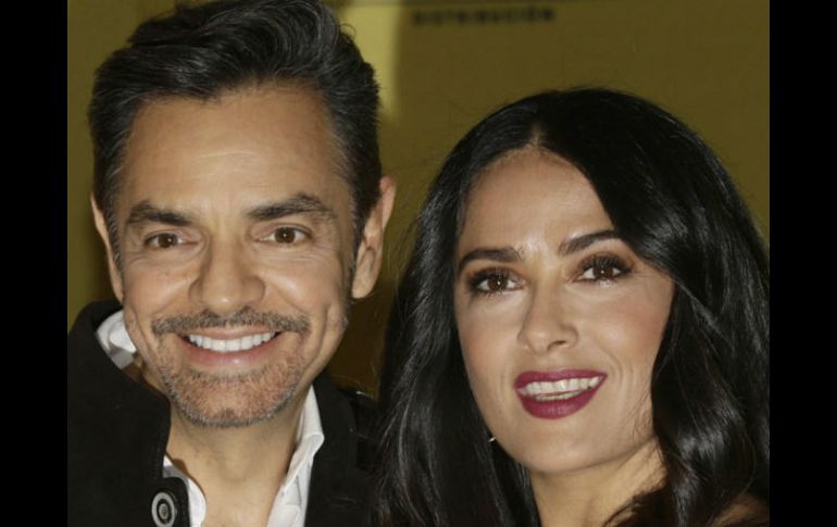 ''Cómo ser un latin lover'' es protagonizada por Eugenio Derbez y Salma Hayek. AP / ARCHIVO