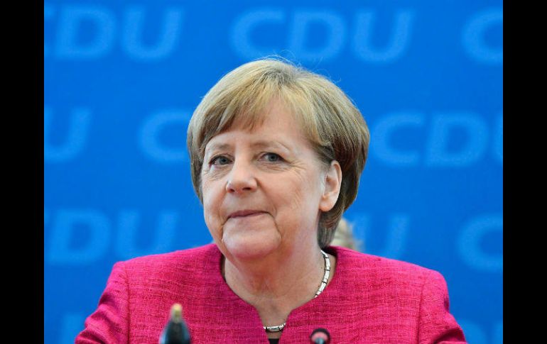 Merkel considera que el éxito en las regionales fue gracias a meter el dedo en la llaga en los temas que interesan al ciudadano. AFP / T. Schwarz