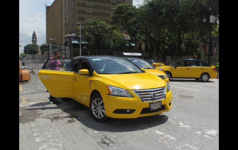 El registro de taxis en la metrópoli arrancó en septiembre de 2016 y estaba programado que terminara el 31 de diciembre. EL INFORMADOR / ARCHIVO