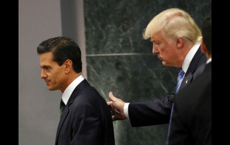 El titular de la SRE considera muy positivo que Peña Nieto y Trump platiquen en el marco de la cumbre del G-20. AP / ARCHIVO