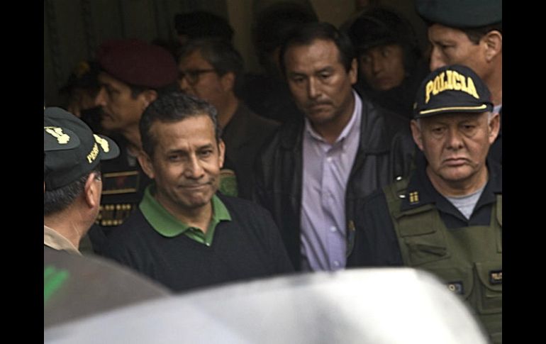 Humala y su esposa fueron recluidos el viernes en cárceles distintas para cumplir con la orden de prisión preventiva. AP / ARCHIVO