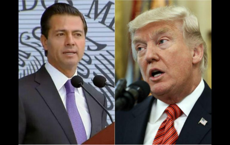 La Cancillería mexicana sí indicó este lunes que Trump y Peña Nieto hablaron sobre migración en su reunión en Hamburgo. ESPECIAL /