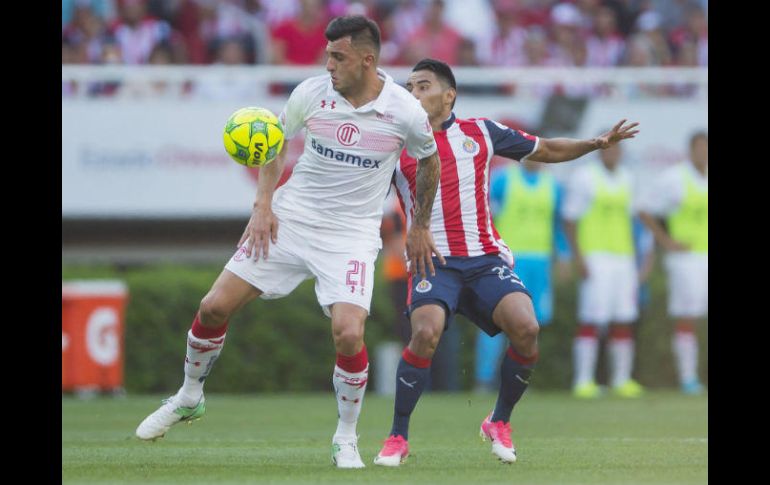 Triverio ha anotado 30 goles para Toluca. MEXSPORT / ARCHIVO