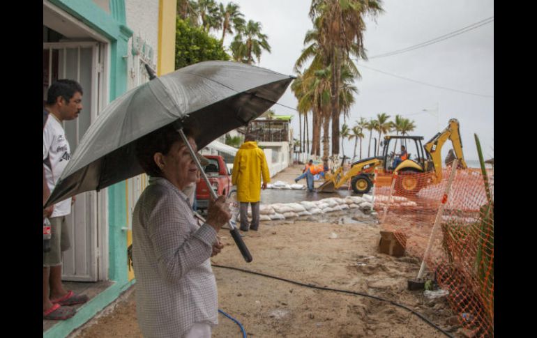 'Lidia' ha presentado fuertes precipitaciones en la región. EFE / S. Muñoz