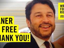 Aunque Kiliç fue liberado no podrá salir de Turquía y muchos otros activistas y civiles siguen presos sin pruebas en su contra. TWITTER/@amnesty