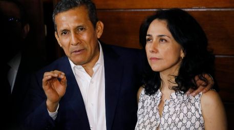 Humala y Nadine estuvieron durante nueve meses en prisión preventiva por este caso. AP/J. Alonzo