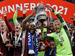 Así logró el Leicester su primer título desde la Premier League de 2016 y la primera FA Cup de su historia. AP / K. Wigglesworth