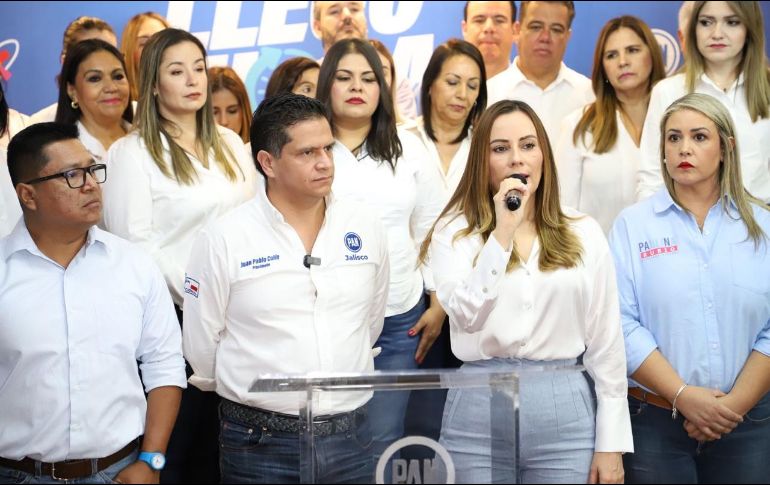 Diana González competirá por la alcaldía de Guadalajara como parte de la coalición Fuerza y Corazón por Jalisco. CORTESíA