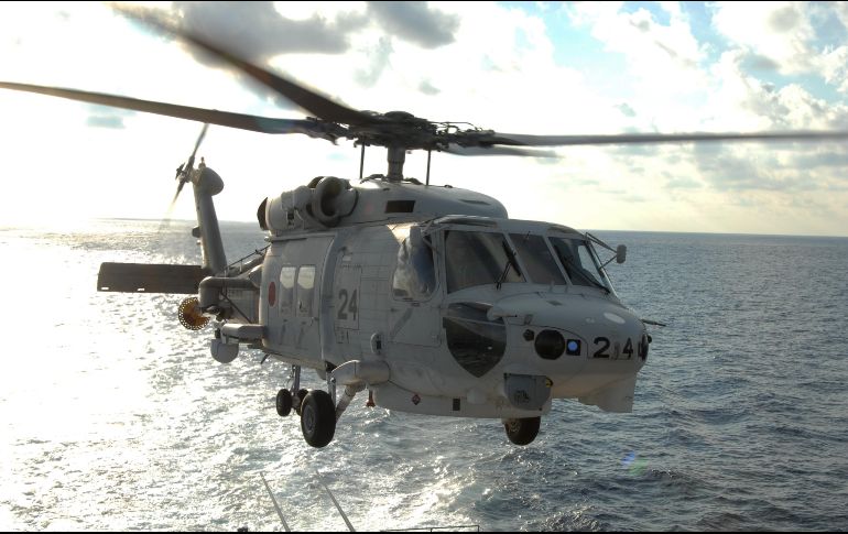 La Fuerza Marítima de Autodefensa desplegó ocho buques de guerra y cinco aeronaves para la operación de búsqueda y rescate de los tripulantes desaparecidos. EFE
