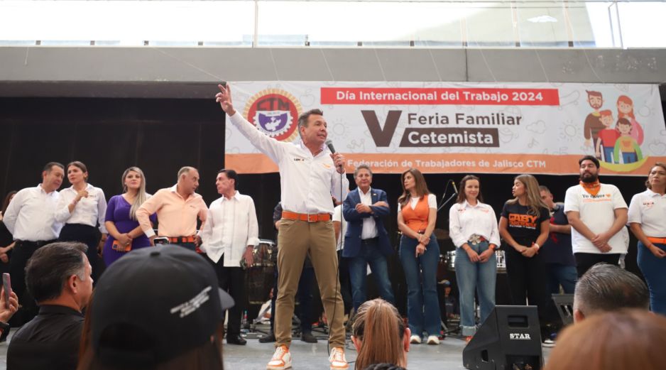 El candidato del MC a la gubernatura de Jalisco aseveró que se comprometerá al cuidado del Lago de Chapala. CORTESÍA